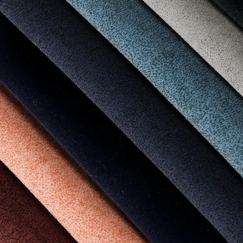 Delicate frosted Mosha Velvet Stibadium Lorem Fabric